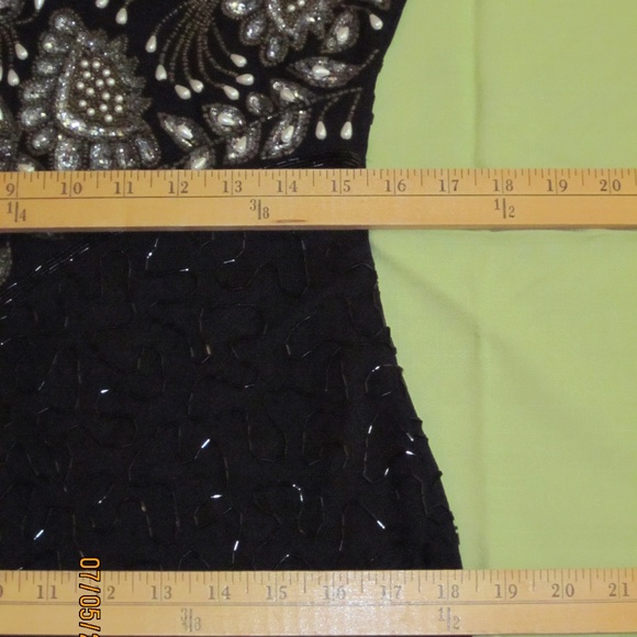 Laurence Kazar Beaded Cocktail Dress - Picture 6 of 8